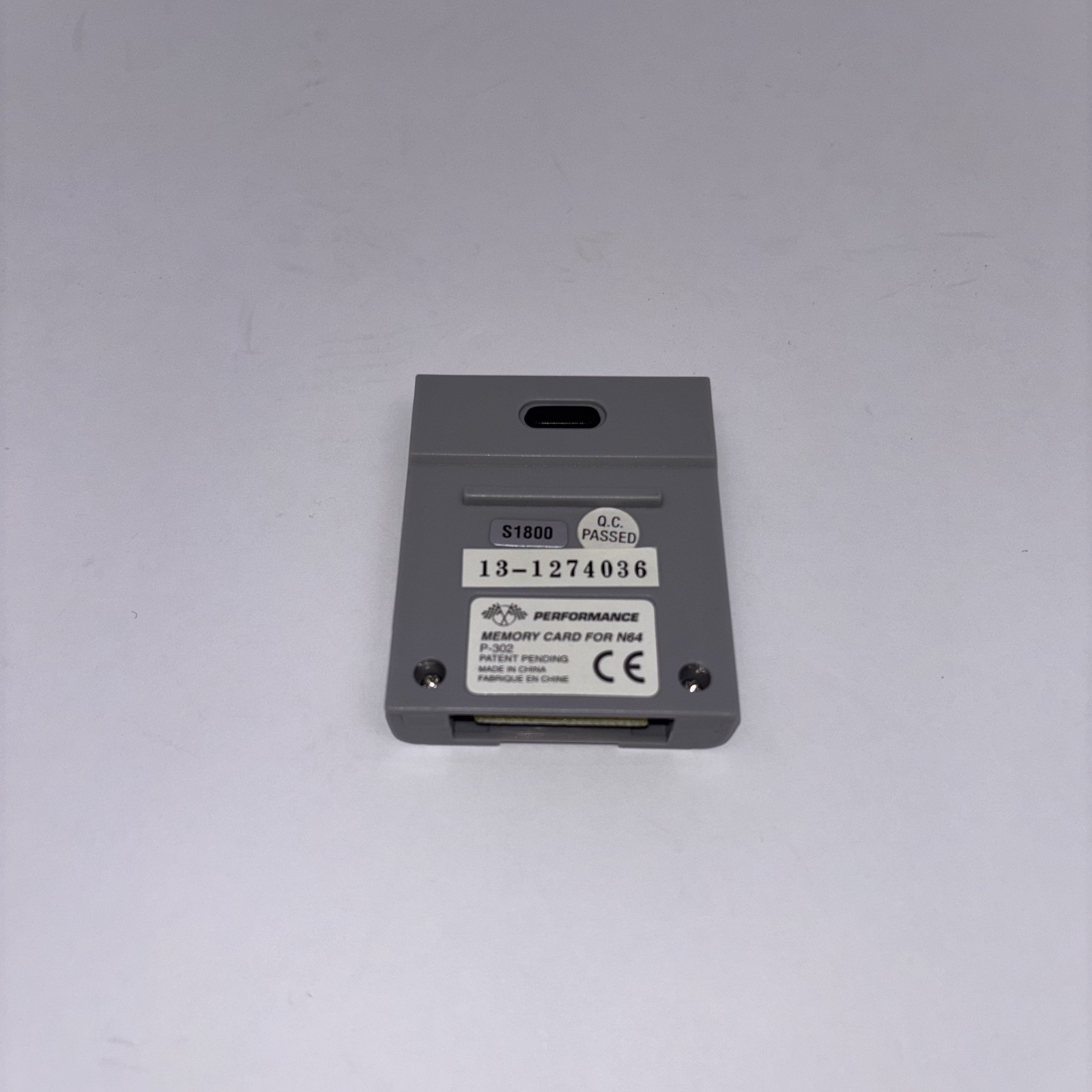Performance N64 TremorPak Plus P-385 Rumble Pak & P-302 Memory Card Bundle AS-IS