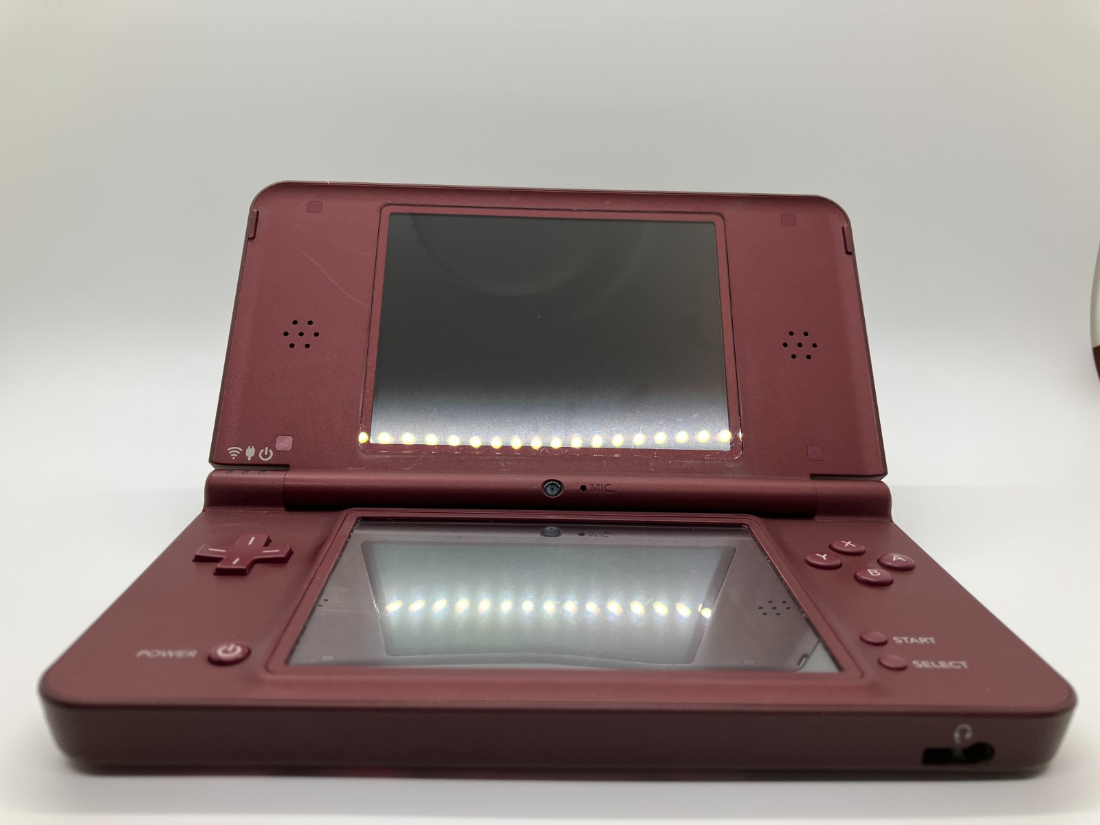 Nintendo DSi XL Burgundy Console + Animal Boxing Game – Untested