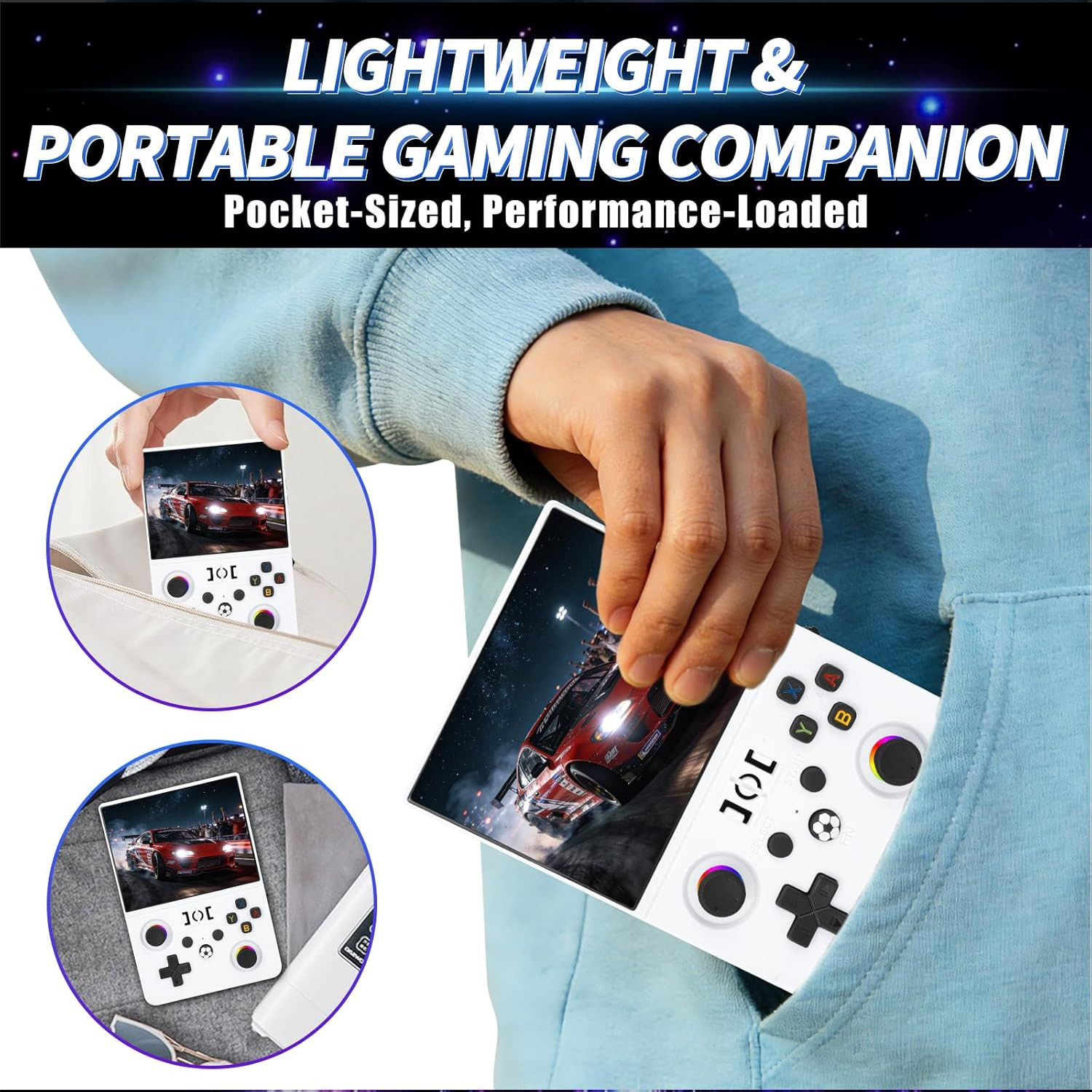 2026 NEW Upgrade R36MAX Ⅱ Retro Handheld Game Console – 4.5 Inch Ultra-Large Scr
