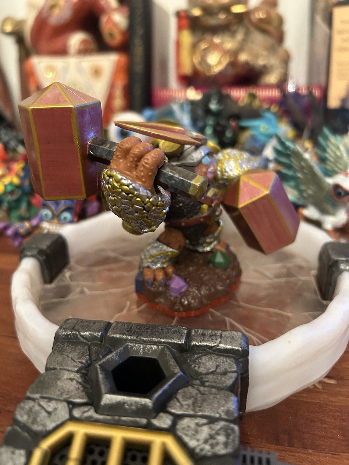 Skylanders Trap Team Trap Master Custom Wallop, Dáin Ironfoot Inspired/ LOTR.