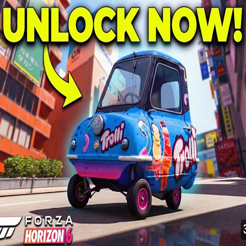 Forza Horizon 6: 1962 PEEL P50 -Trolli Promo Rare Collectors Item XBOX/PC
