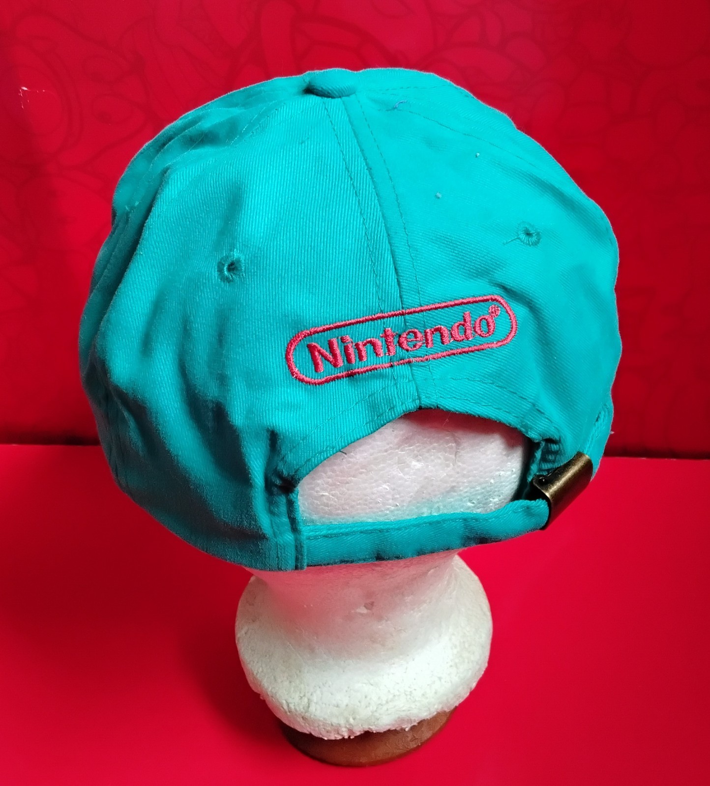 Authentic 1998 GameBoy Color Promotional hat, Turquoise, Mint, Nvr Usd!