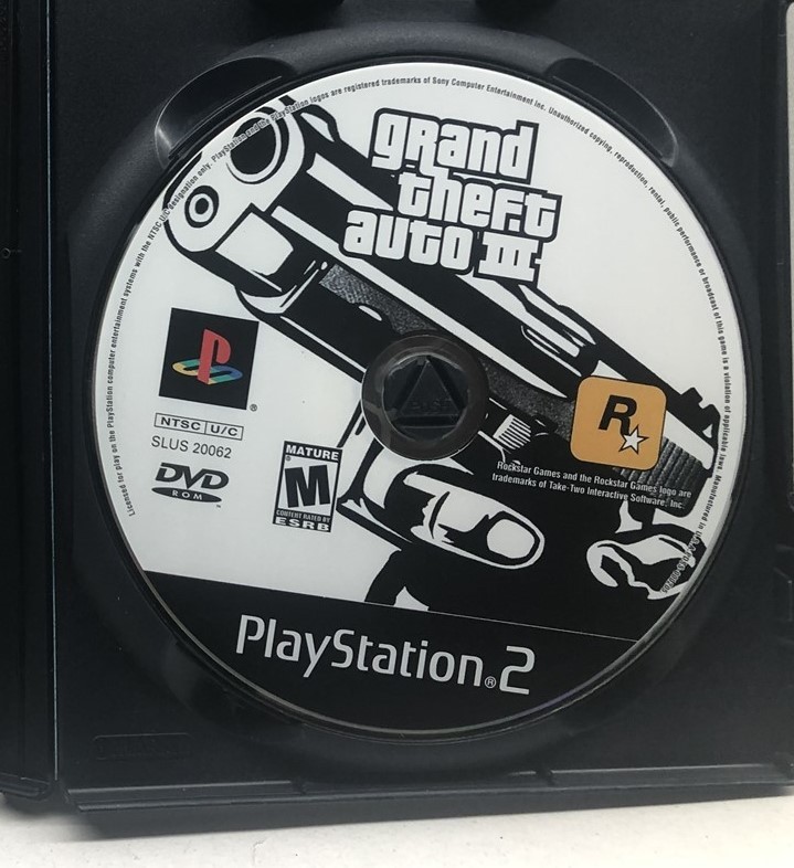 Grand Theft Auto III (PlayStation 2, 2003) Clean Tested Working – Free Ship
