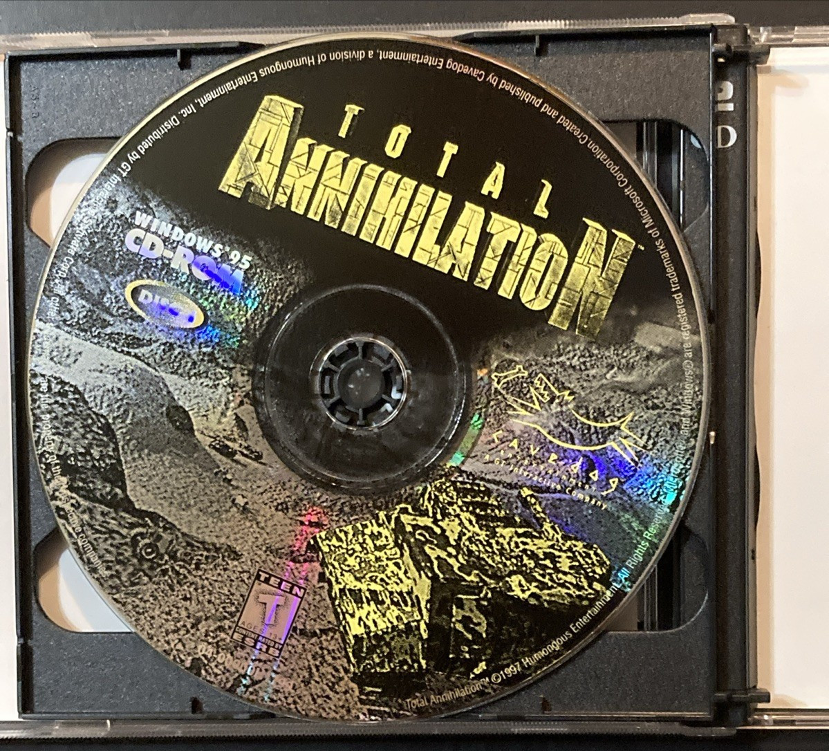 Total Annihilation and Kingdoms Expansion PC Games WIN 95 98