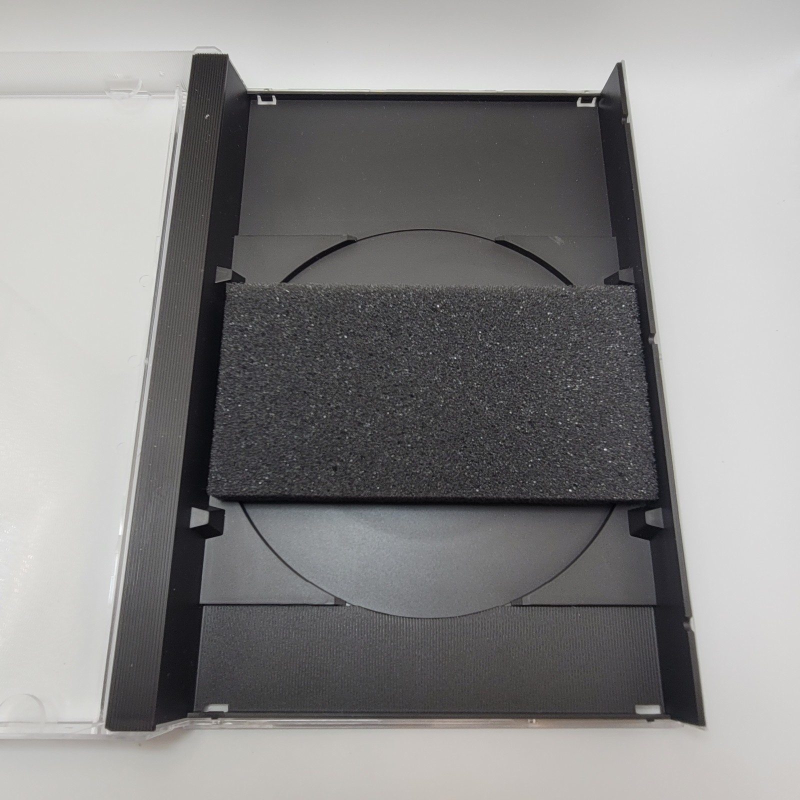 Game Case for Sega Saturn, Sega CD, or Playstation 1 + Foam Insert – NEW!