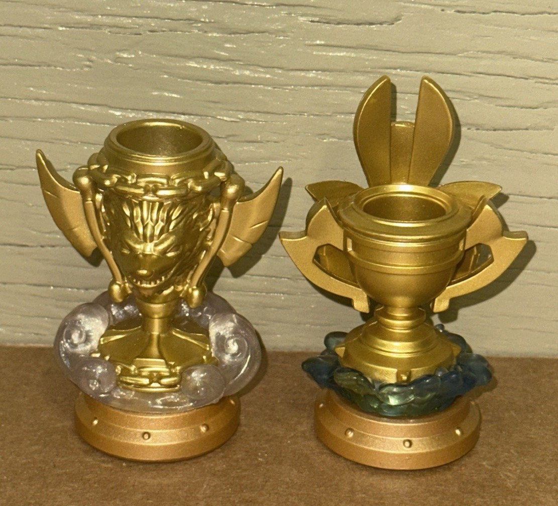 2015 Skylanders Superchargers Golden Queen Sea Sky Trophy Lot 87578888 87577888