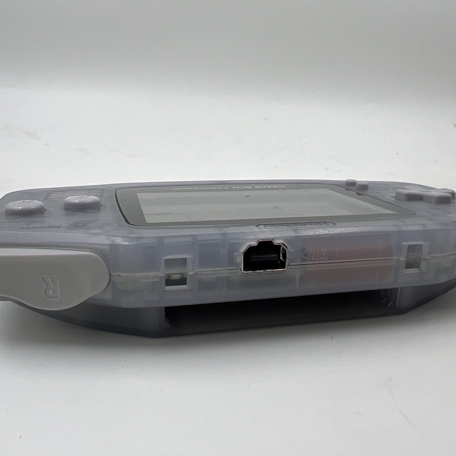 Nintendo Game Boy Advance Console System – Clear Glacier **READ below