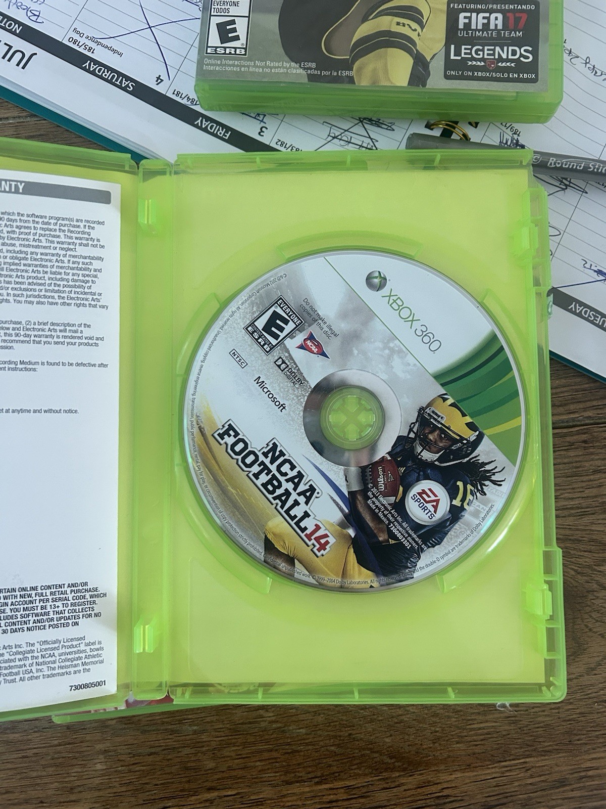 EA Sports NCAA Football 14 Xbox 360 2013 E Rated NTSC-U/C Better w/ Kinect