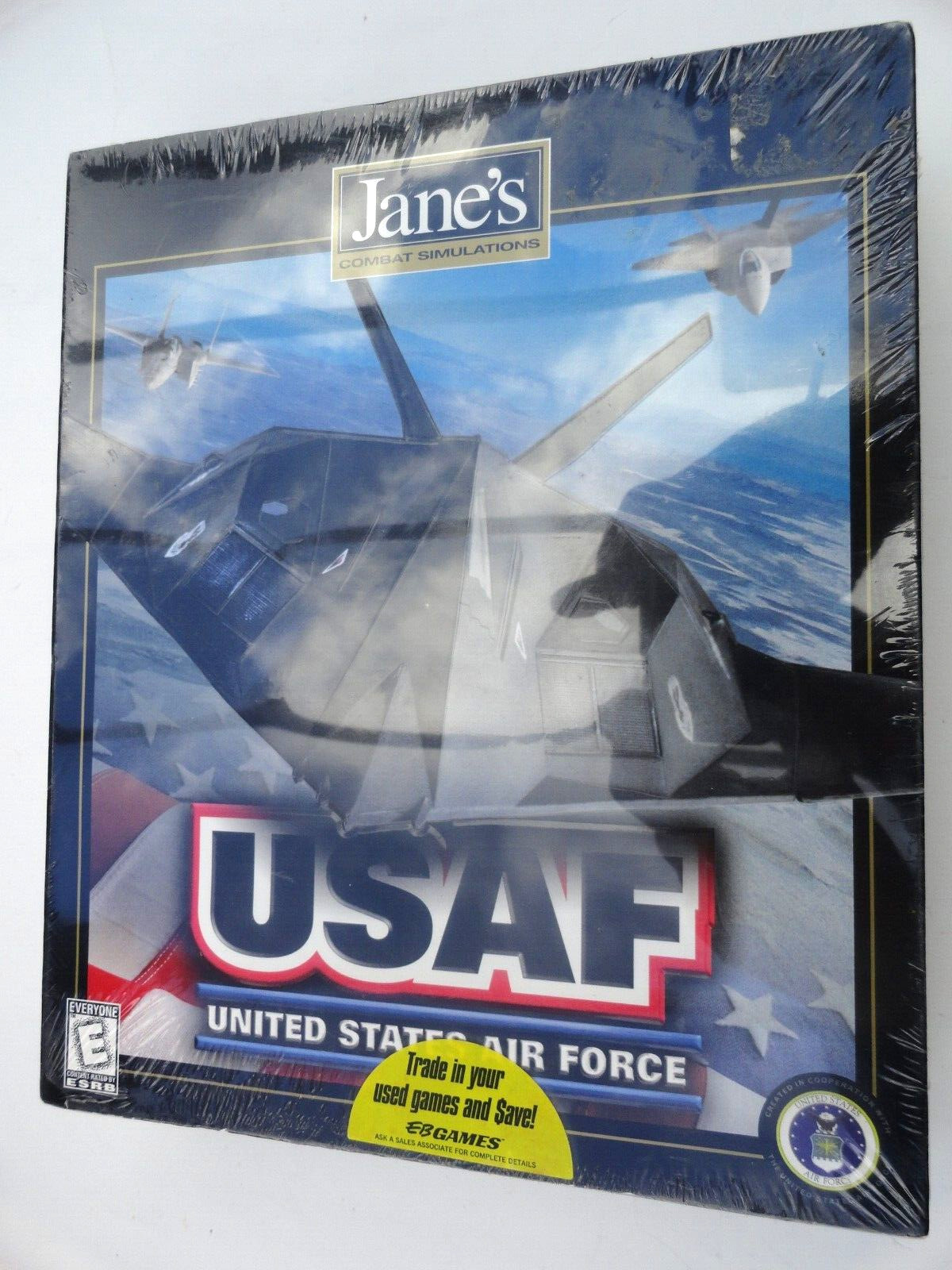 BIG BOX Jane’s USAF United States Air Force Combat simulations PC 1999 NEW SEALD