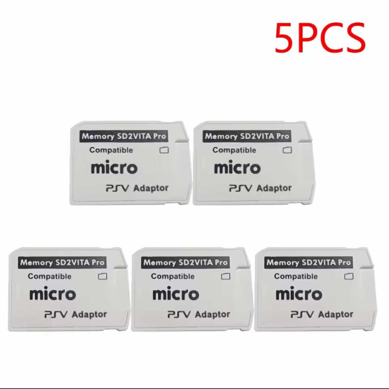 V5.0 SD2VITA Micro SD Vita Memory Card Pro Adapter PS PSV 1000/2000 – Fast Ship