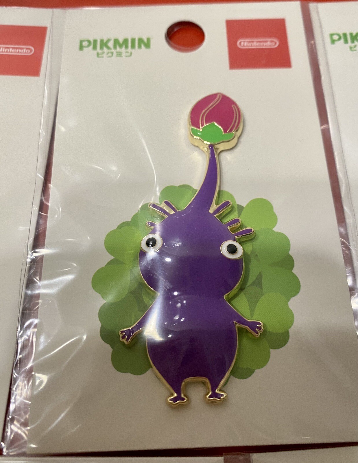 PIKMIN Pin Badge 9 Complete Set Incl Glow & Ice Pikmin Nintendo Tokyo 2023 NEW