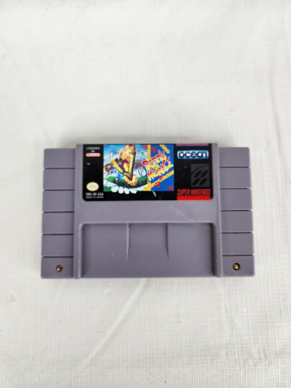 Dennis The Menace (Super Nintendo Entertainment System SNES) Tested