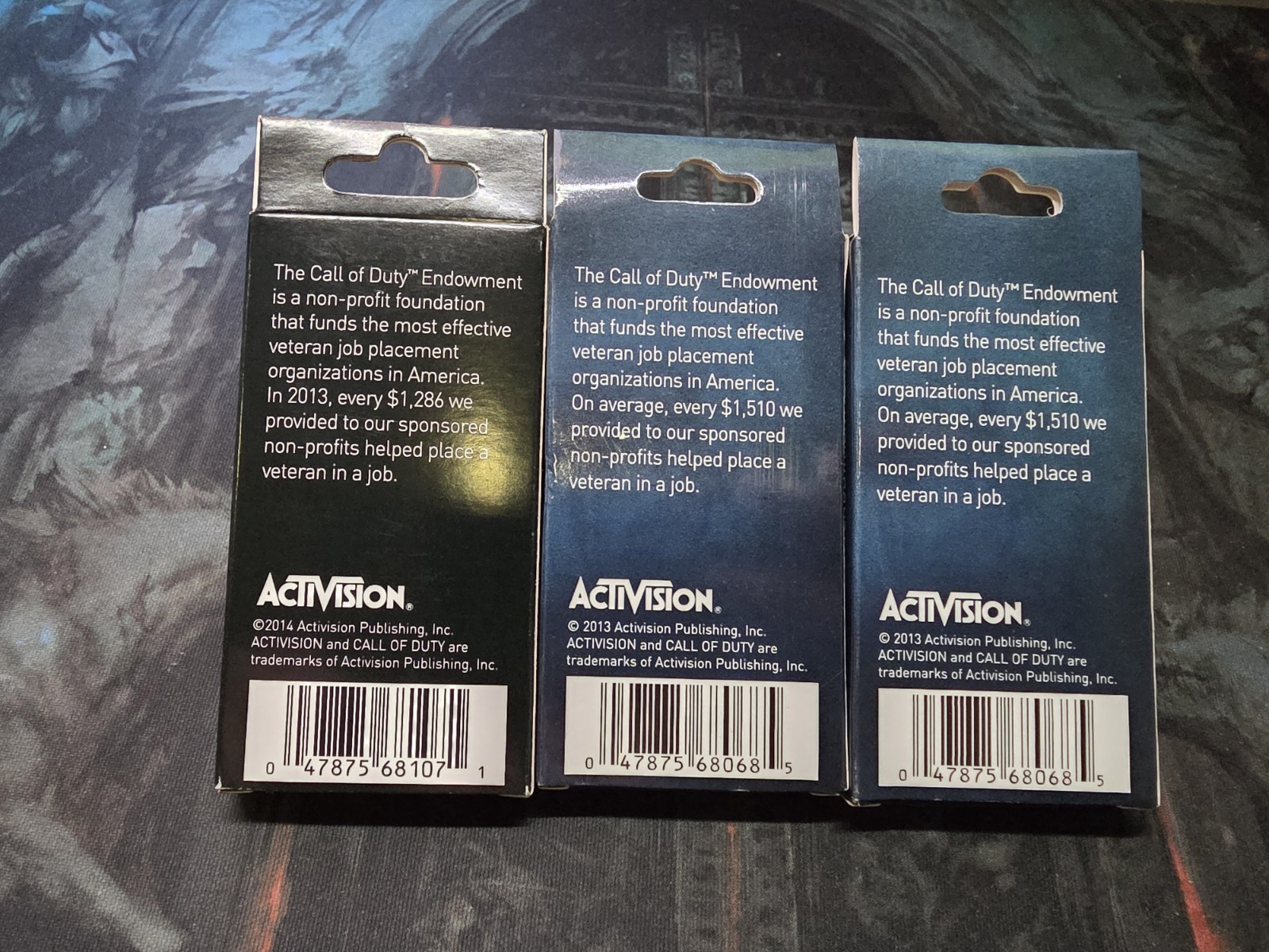 Call of Duty Endowment Dog Tag Call of Duty Ghosts Advanced Warfare x 3
