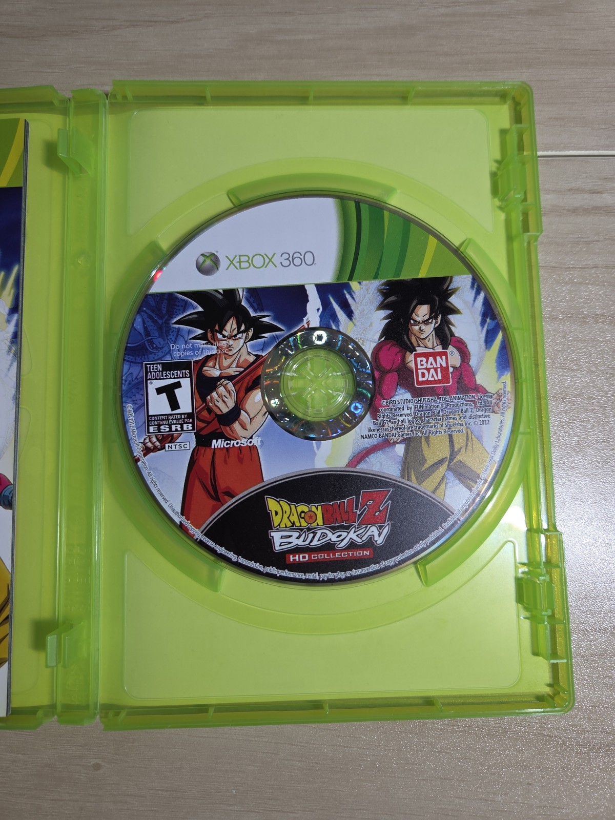 Dragon Ball Z: Budokai HD Collection -Xbox 360 (2012) CIB Tested & Working