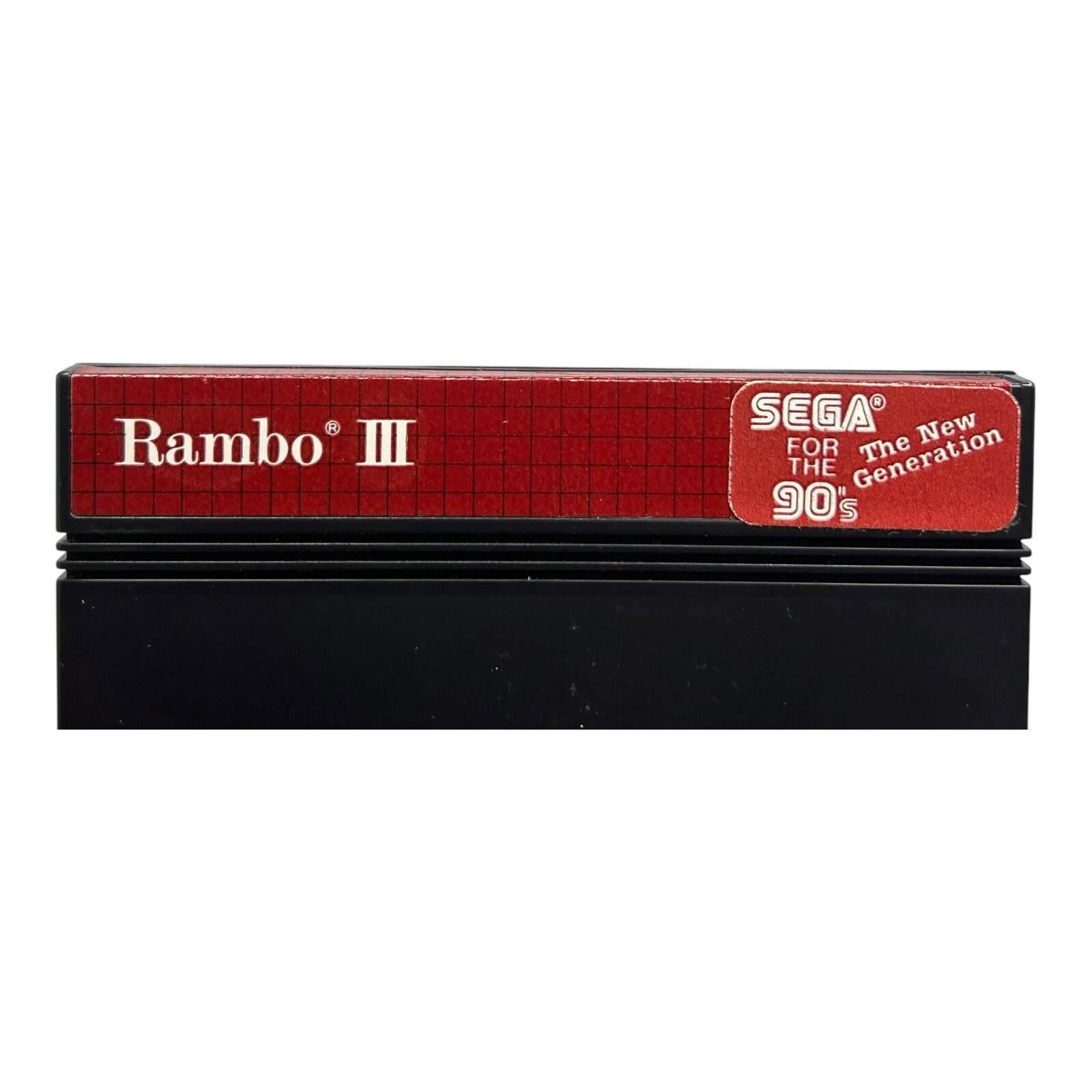 Rambo 3 (Sega Master System, 1988) SMS CIB Complete w/ Manual Tested & Works