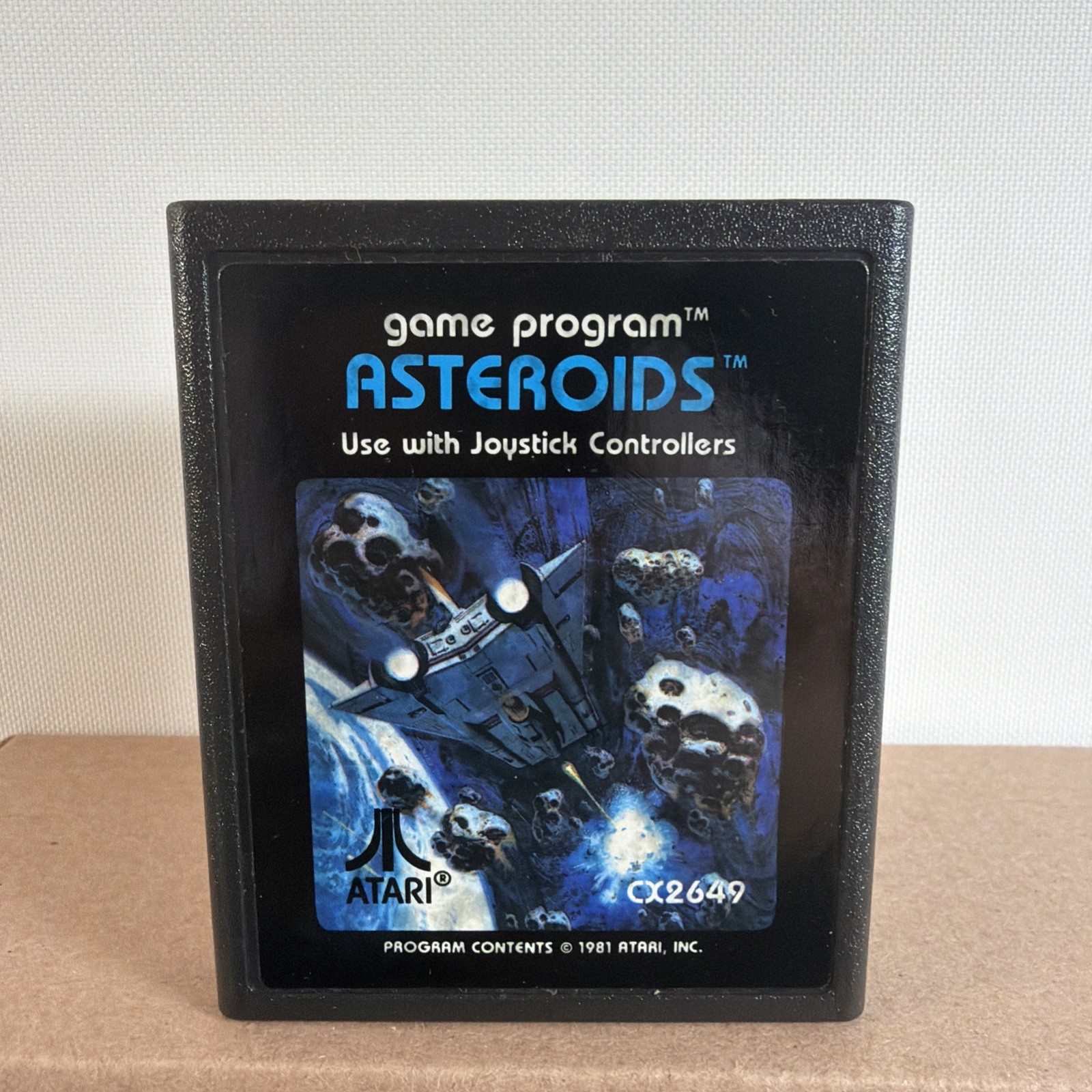 Asteroids (Atari 2600, 1981) Game Only (7G24)