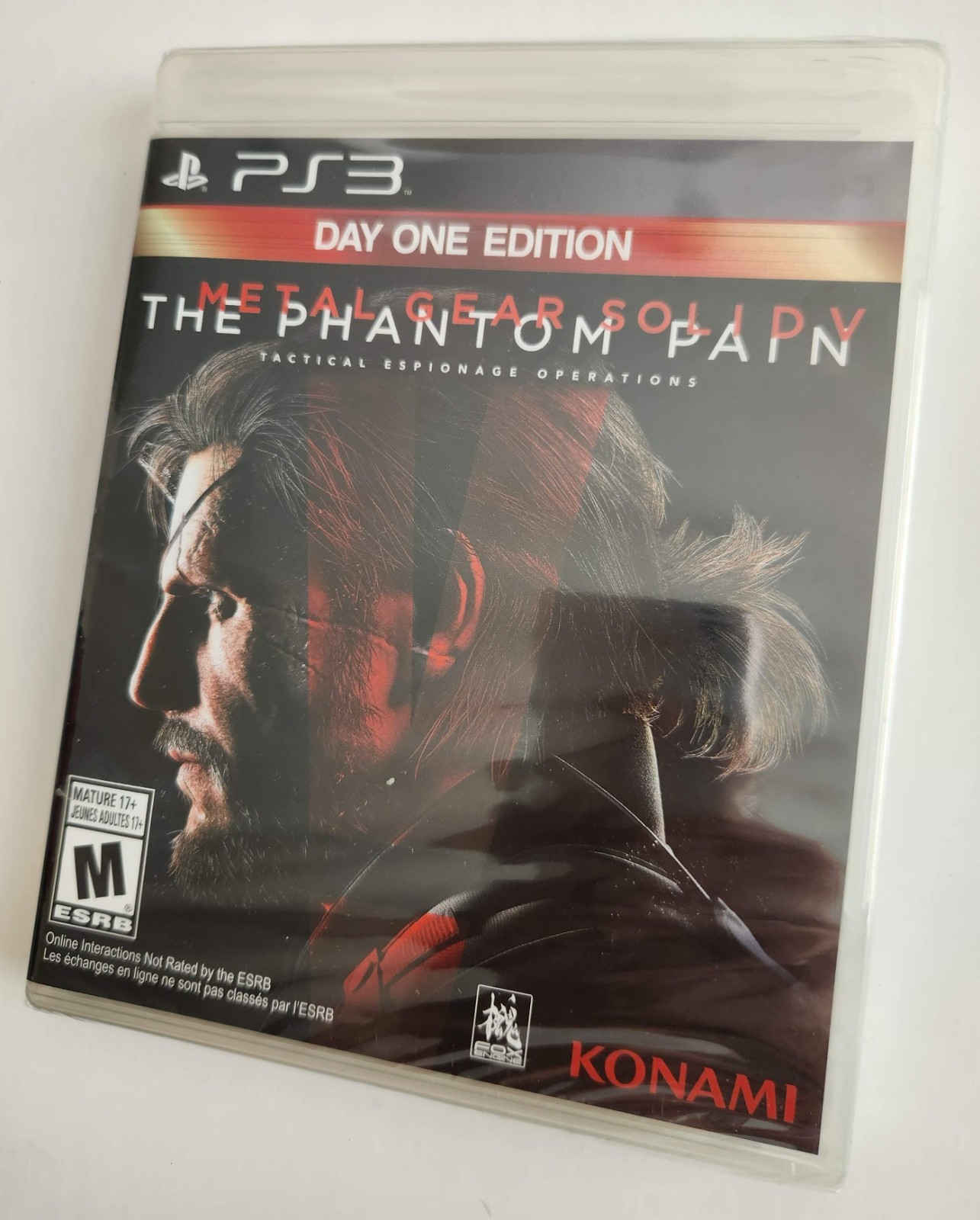 Metal Gear Solid V: The Phantom Pain (PS3) DAY ONE EDITION US Release *NEW*