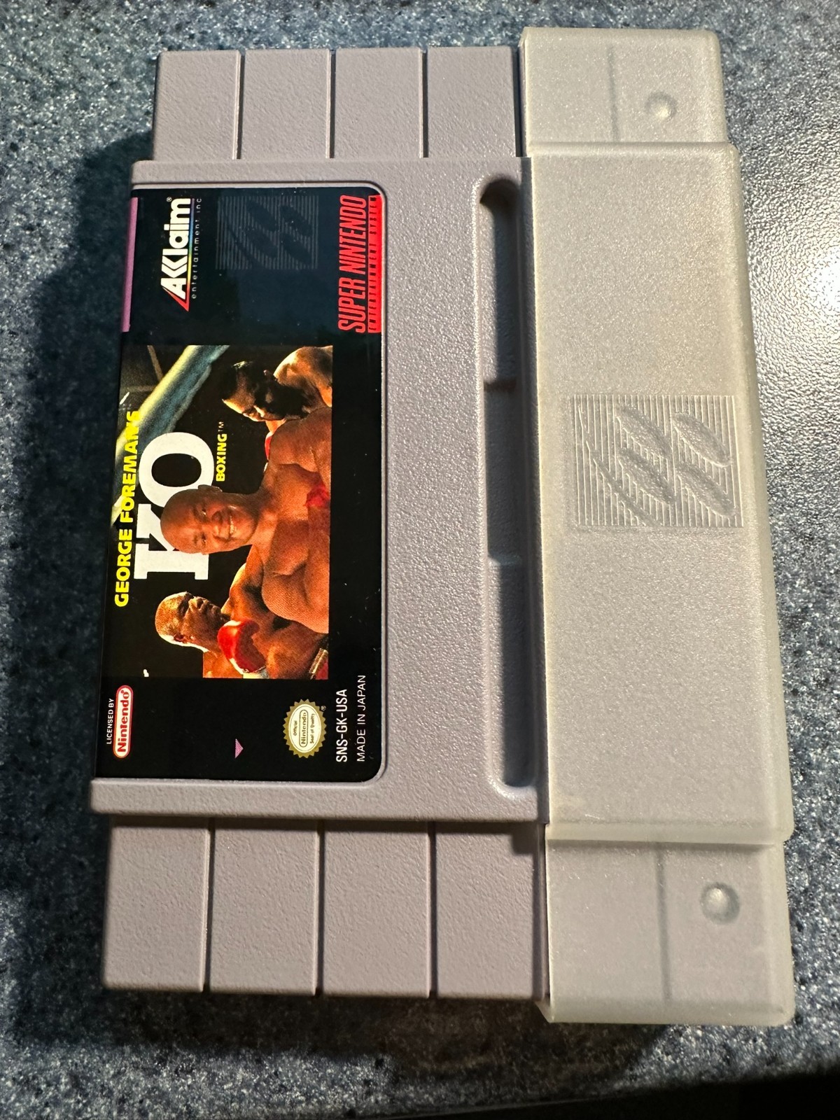 George Foreman’s KO Boxing for Super Nintendo (SNES) CIB Complete Excellent
