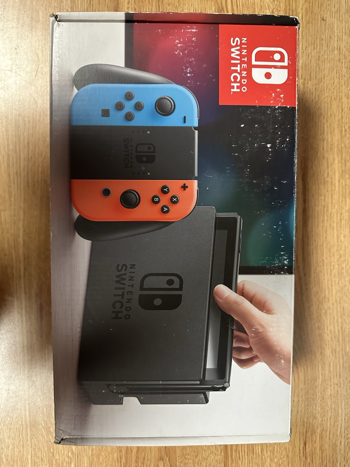 Nintendo Switch Console Neon Blue & Red CIB