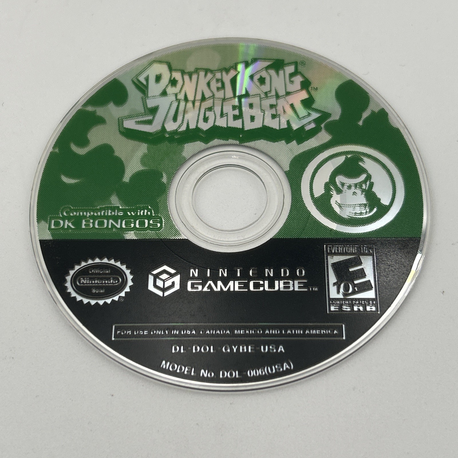 Donkey Kong Jungle Beat CIB Complete + DK Bongos Nintendo GameCube Tested