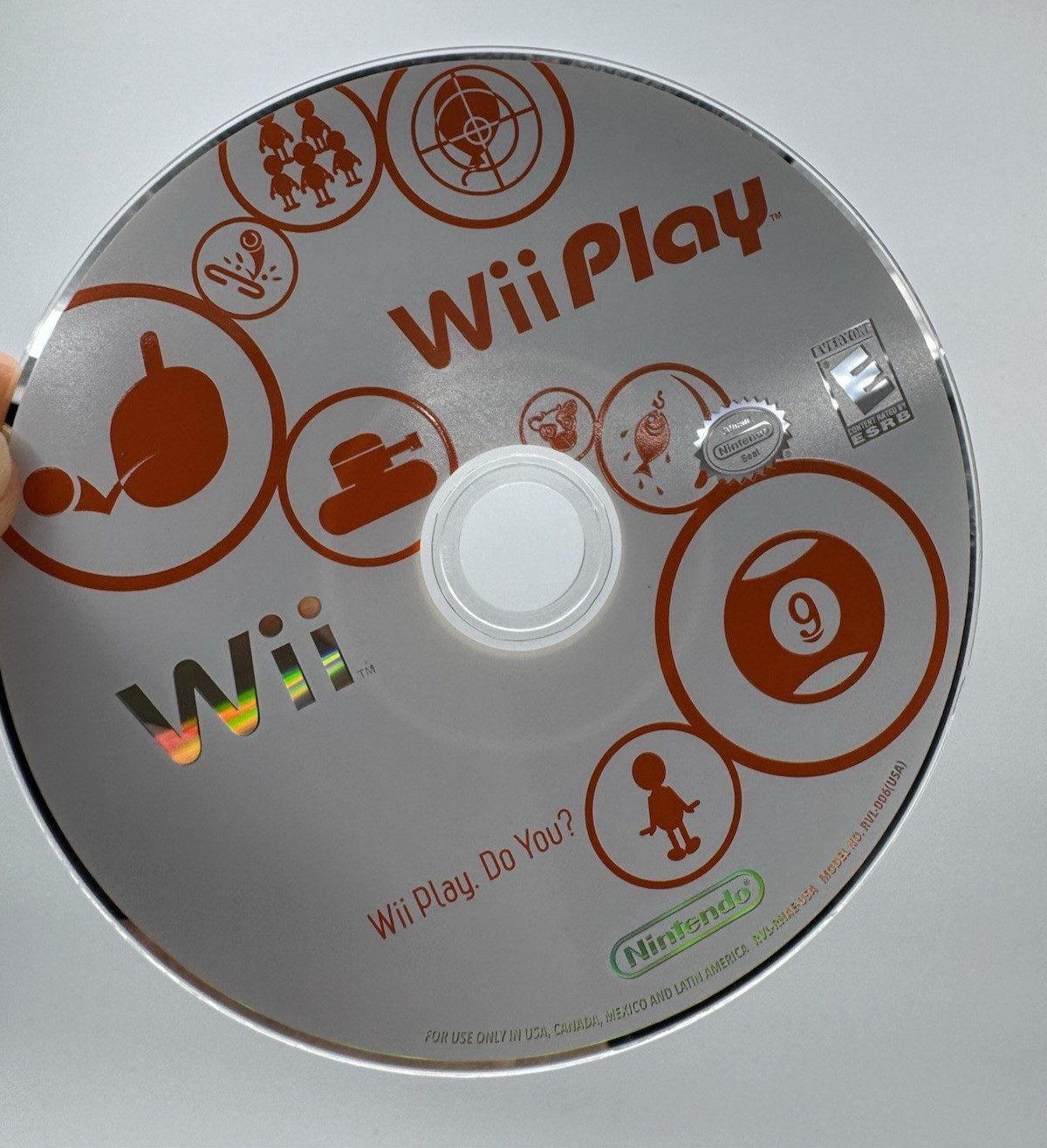 Wii Play Game Complete CIB Nintendo Wii 2007 Complete with Reg Card & Manual