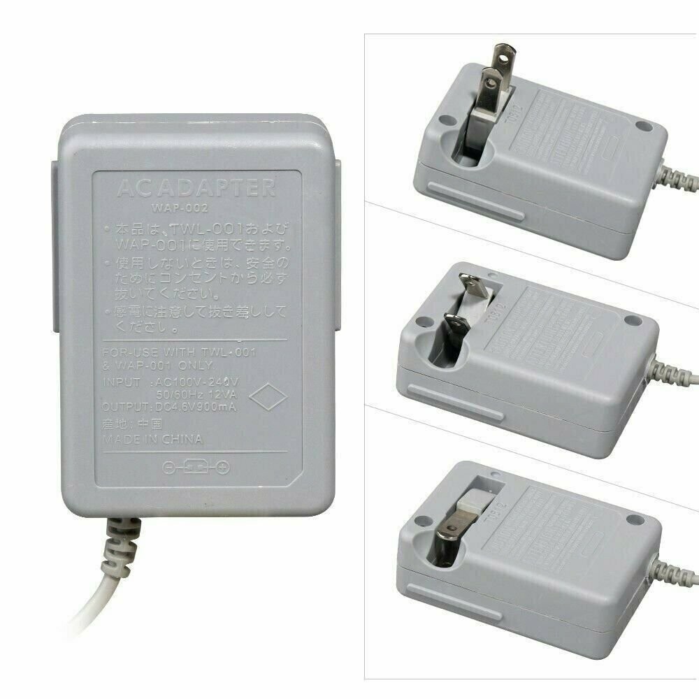 1-100 Lot Nintendo 3DS XL Rapid Home Travel Charger 2DS LL Wall Adapter