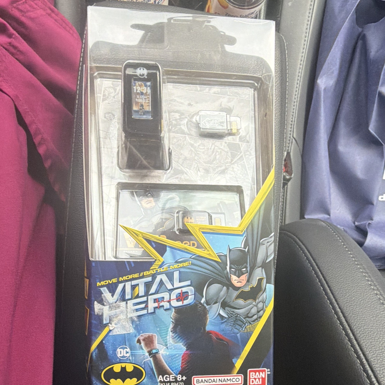 Bandai Namco Vital Hero Interactive Band – DC Batman Fitness & Health