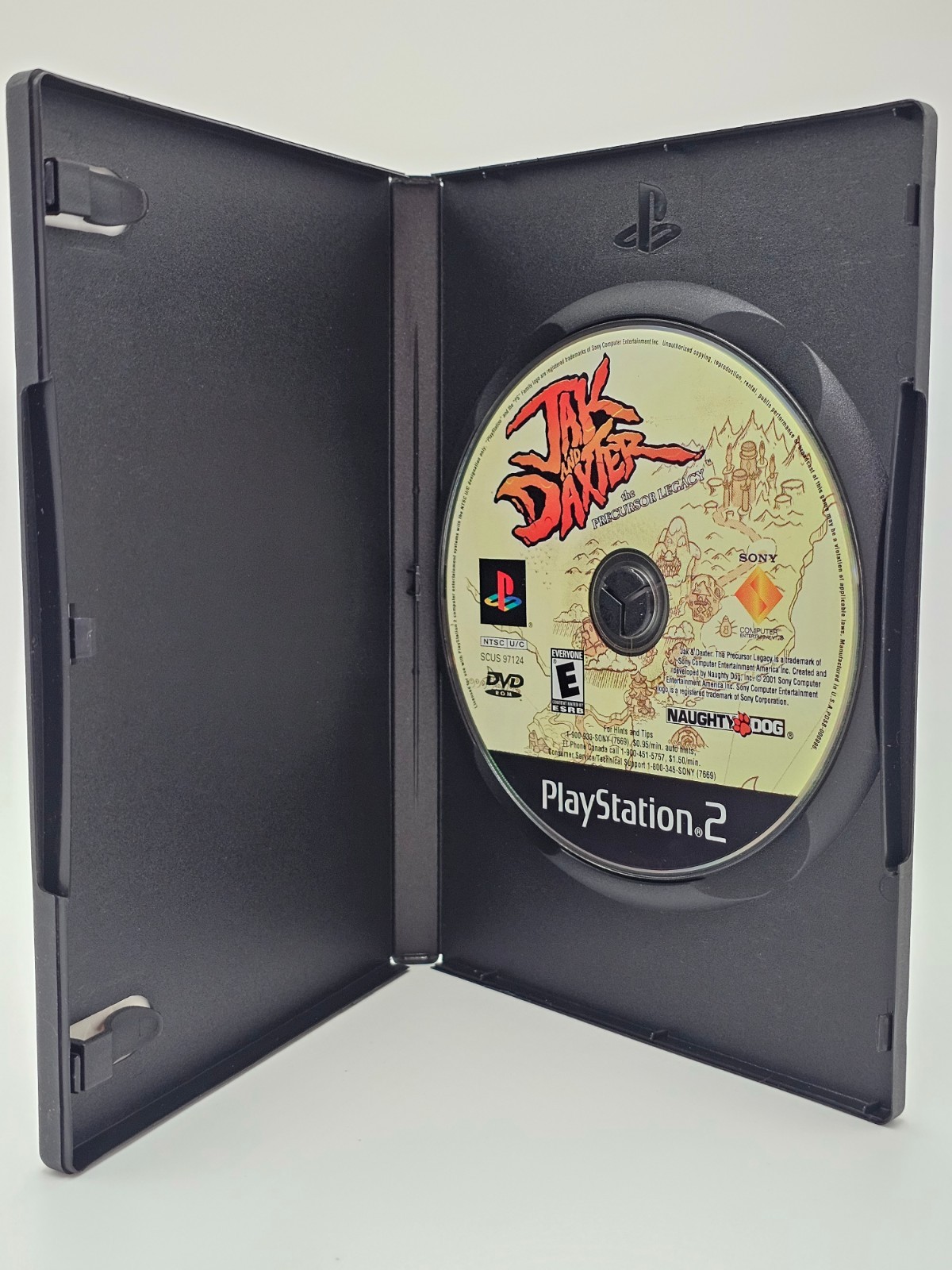 Sony Playstation 2 PS2 Jak And Daxter Disc + Case Cleaned & Tested