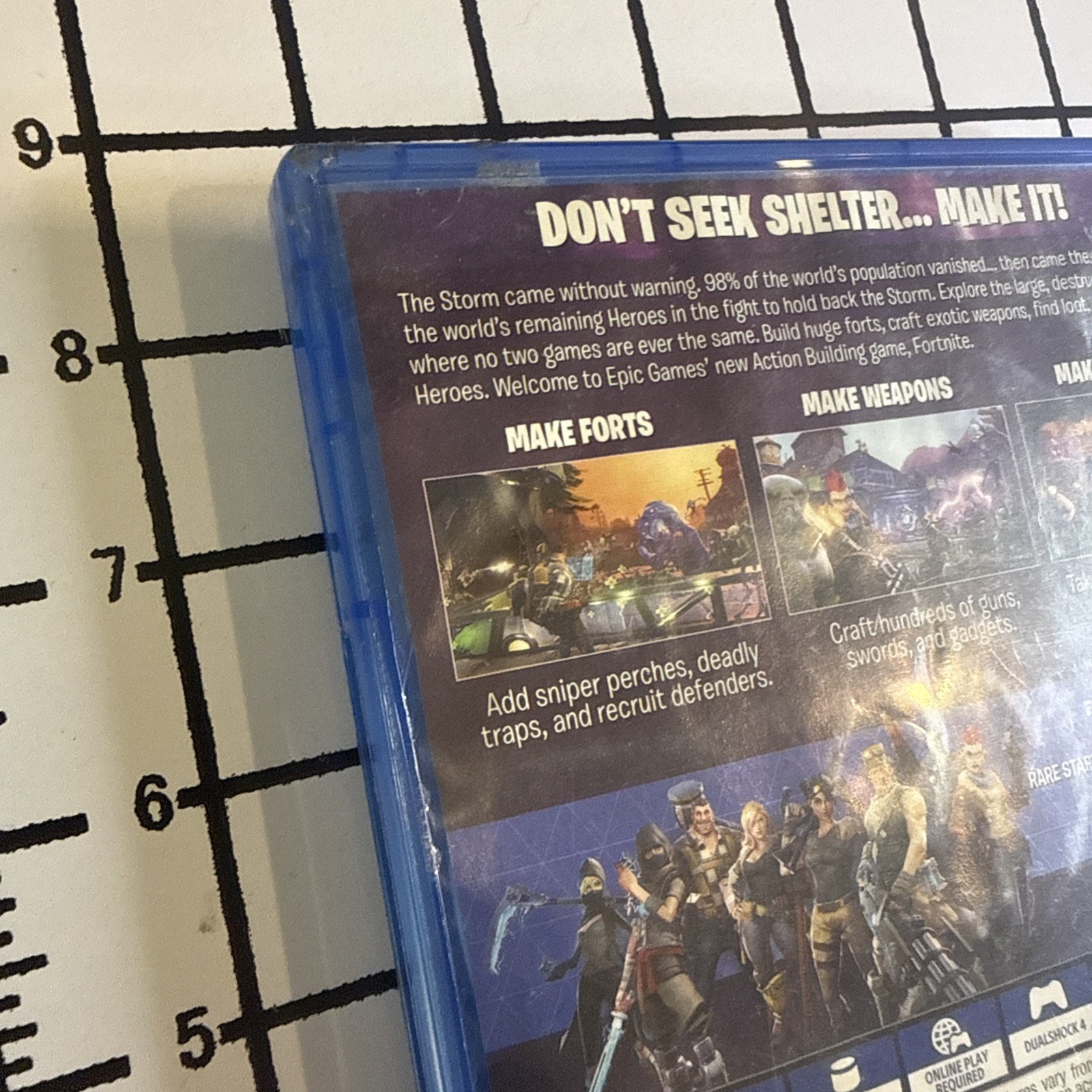 Fortnite Original Physical Playstation 4 PS4 w/ Valid Access Codes No Returns