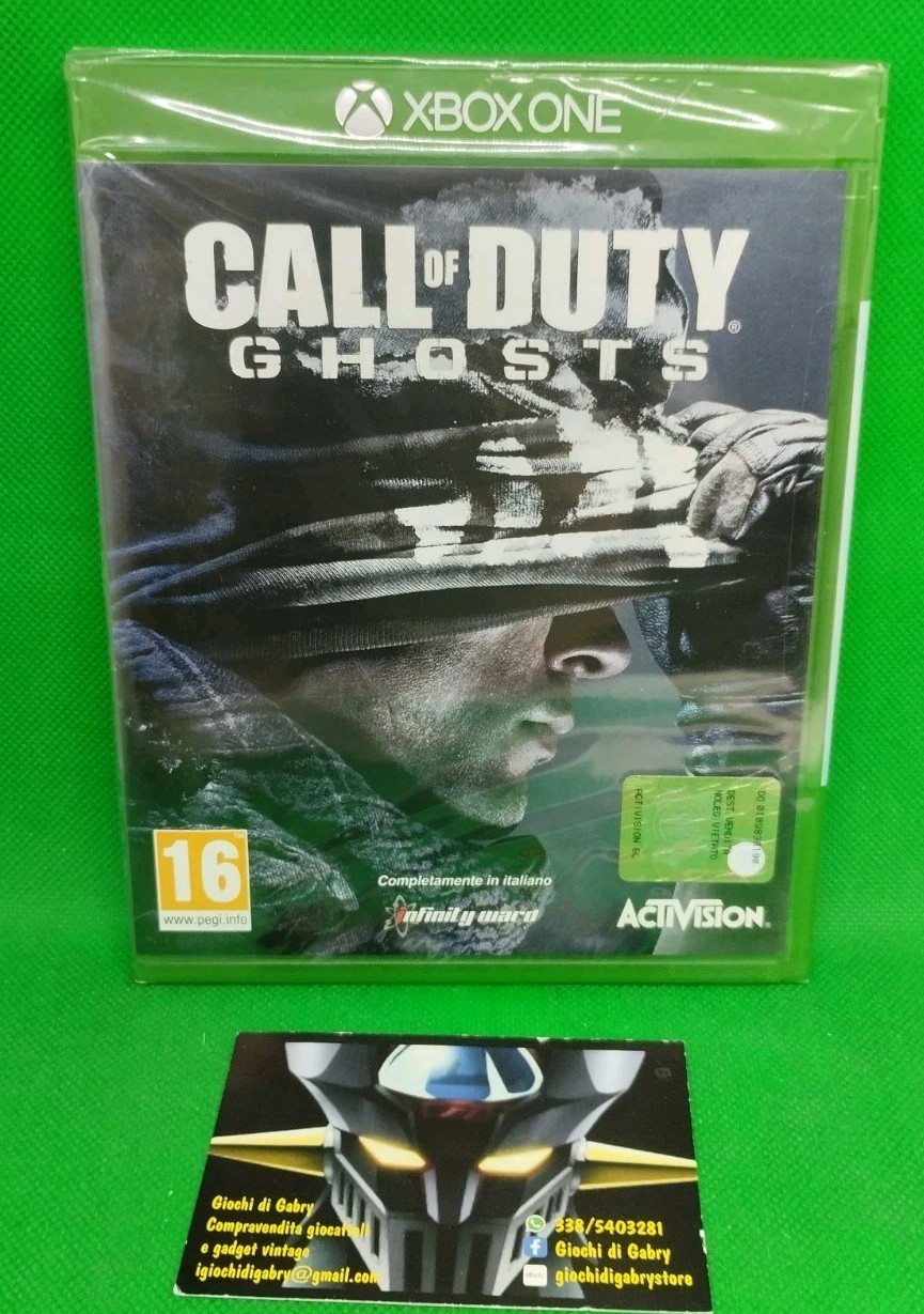 Game XBOX ONE CALL of DUTY GHOSTS Activision made in EU language Italy SEALED NEW