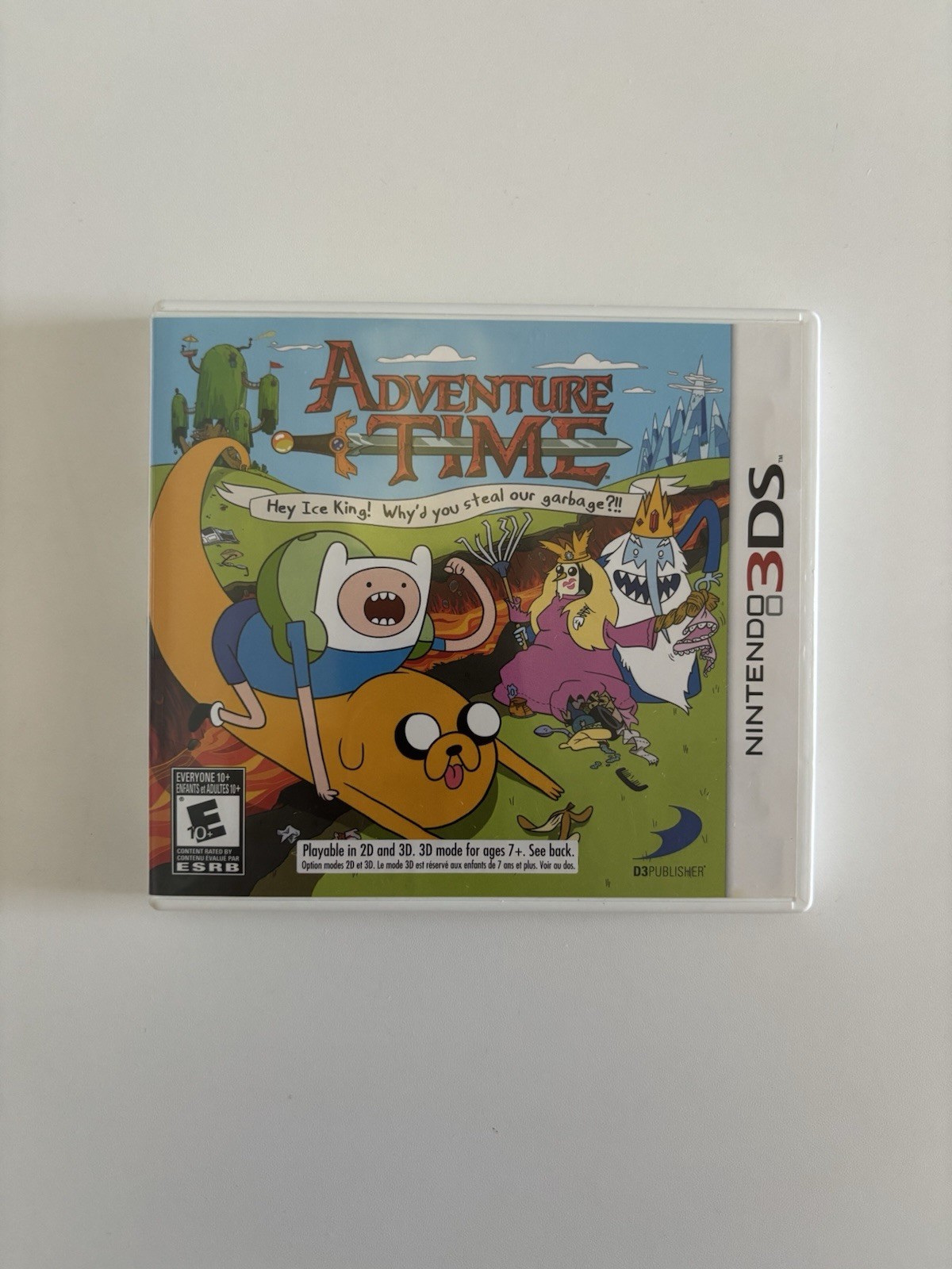 Adventure Time: Hey Ice King! Why’d You Steal Our Garbage?!! 3DS [TESTED]