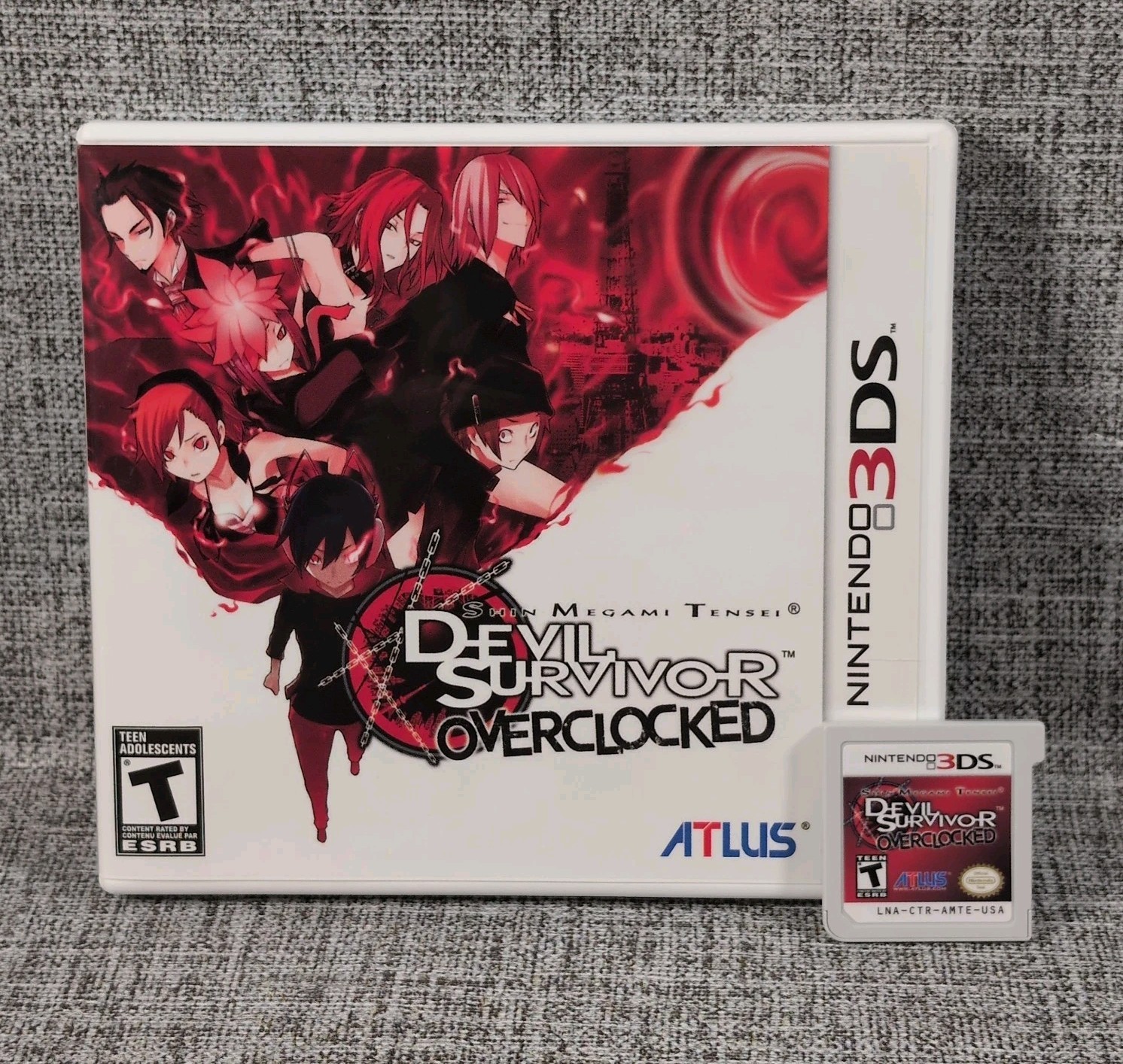Shin Megami Tensei: Devil Survivor Overclocked (Nintendo 3DS, 2011) Tested Works