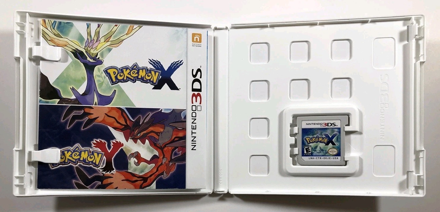 Pokemon X (Nintendo 3DS, 2013) Complete, Authentic USA, Ships Today!
