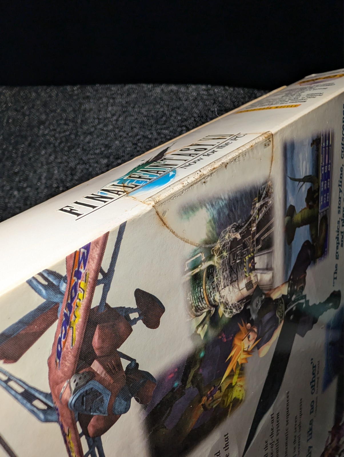 Final Fantasy VII 7 Trapezoid Big Box, PC, 1998, Squaresoft, Eidos, New & Sealed