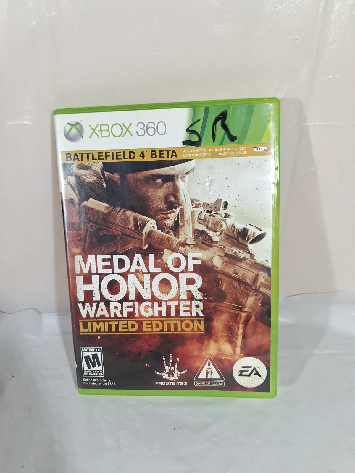 MEDAL OF HONOR WARFIGHTER LIMITED EDITION XBOX 360 Complete Without Manual