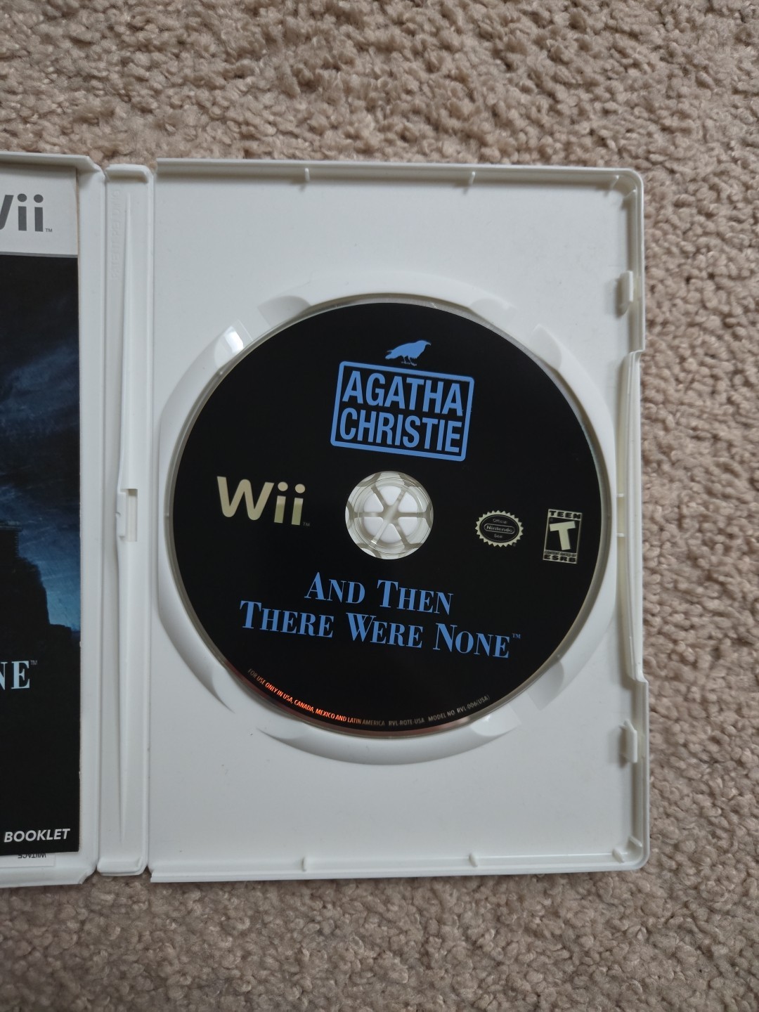 Agatha Christie: And Then There Were None (Nintendo Wii, 2008) PRE-OWNED
