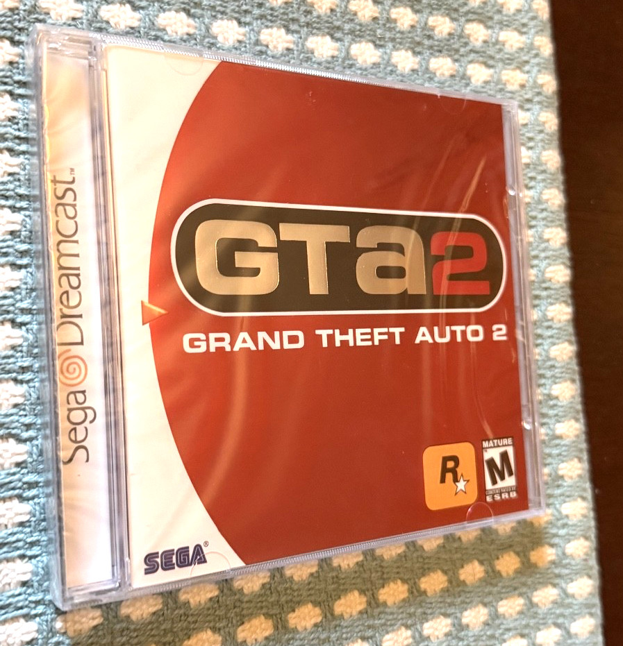 🔥 Grand Theft Auto 2 GTA 2 Sega Dreamcast NEW Sealed Rare🔥