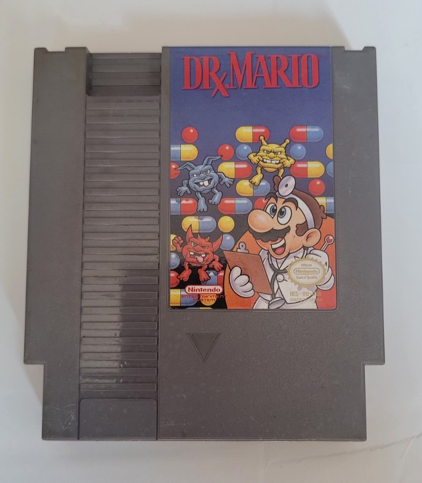 Dr. Mario Nintendo Entertainment System, 1990 Authentic NES Untested In Preowned