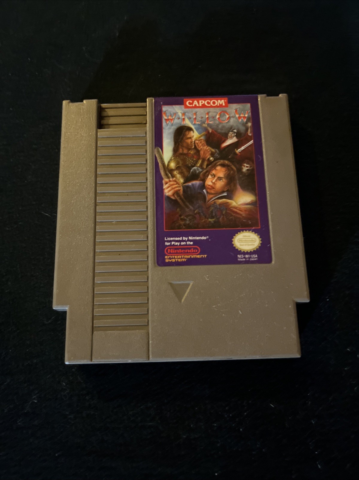Willow Cartridge Only (Nintendo Entertainment System, 1989) Tested Capcom NES