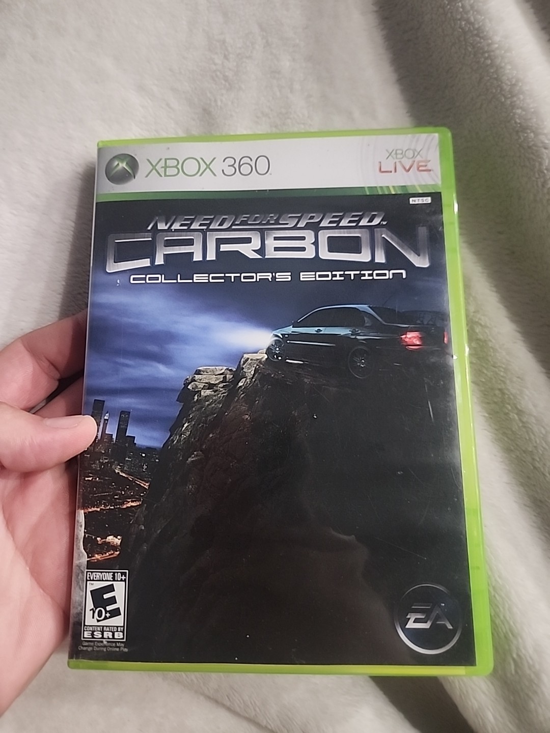 Need For Speed Carbon Collectors Edition Case Manual Bonus Dvd Only Xbox 360