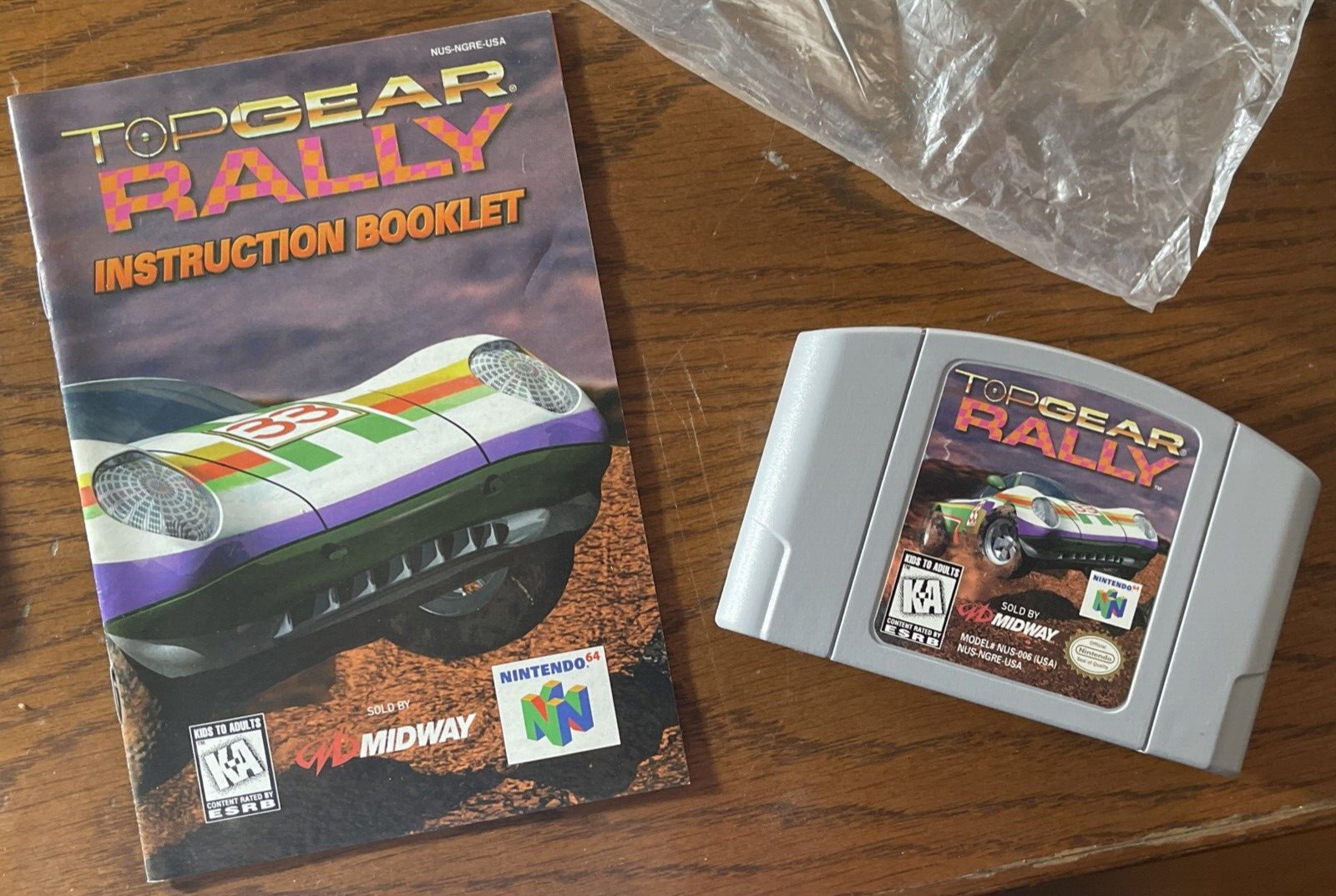 8 Nintendo 64 N64 Games: F1,Top Gear,Wave,Gretsky,Wave,Cruisin,Star Wars,Etc.