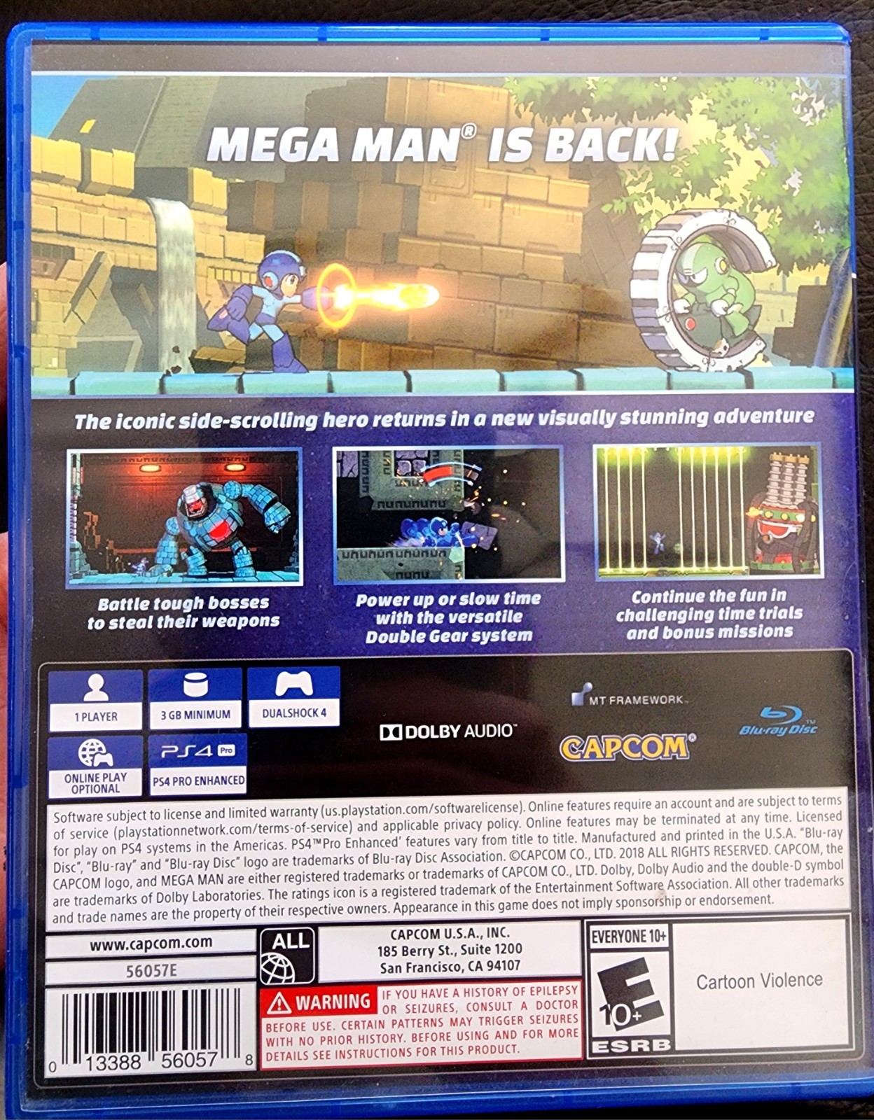 Mega Man 11 (PlayStation 4, 2018)