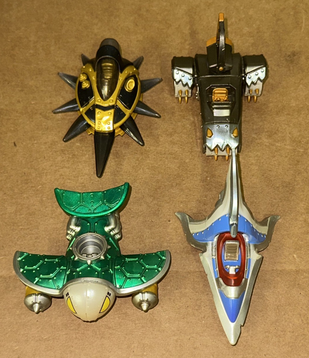x4 Skylanders Vehicle Lot Set Plane Ship 87573888 87556888 87554888 87560888