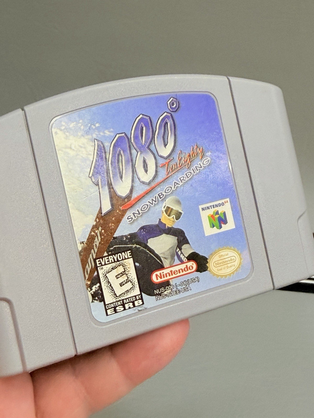1080 Snowboarding N64 Nintendo 64 Authentic Cartridge – Cleaned – Very Good