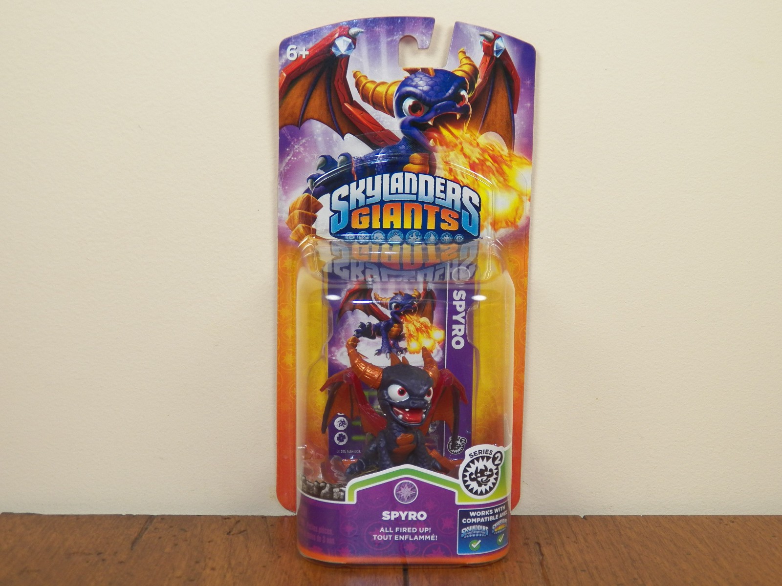 Skylanders Spyro Figure Giants Activision Wii XBox PS3 Series 2 **NEW SEALED**