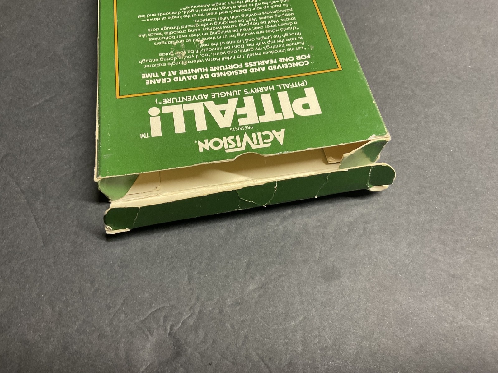 Atari 2600 Pitfall Game Complete in Box Tested CIB