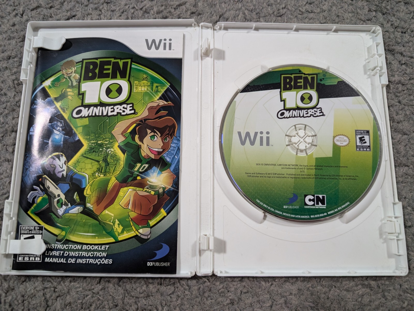 Ben 10: Omniverse (Nintendo Wii, 2012) Complete/CIB! Tested & Working! Acceptabl