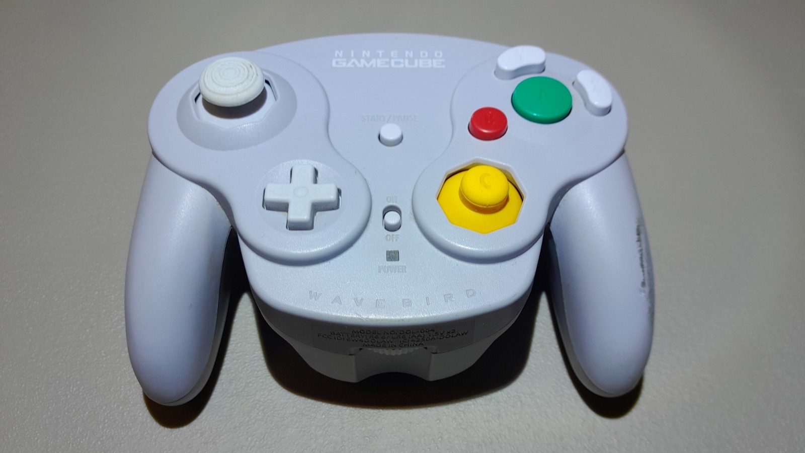 Nintendo Gamecube Wave Bird Wireless Controller – Grey (Not Tested)