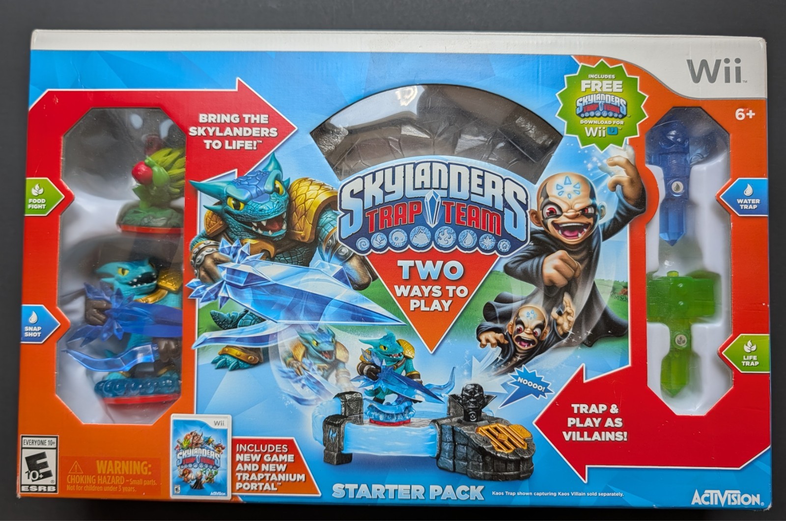 Skylanders Trap Team Starter Pack – Wii , Looks New, Everything Included