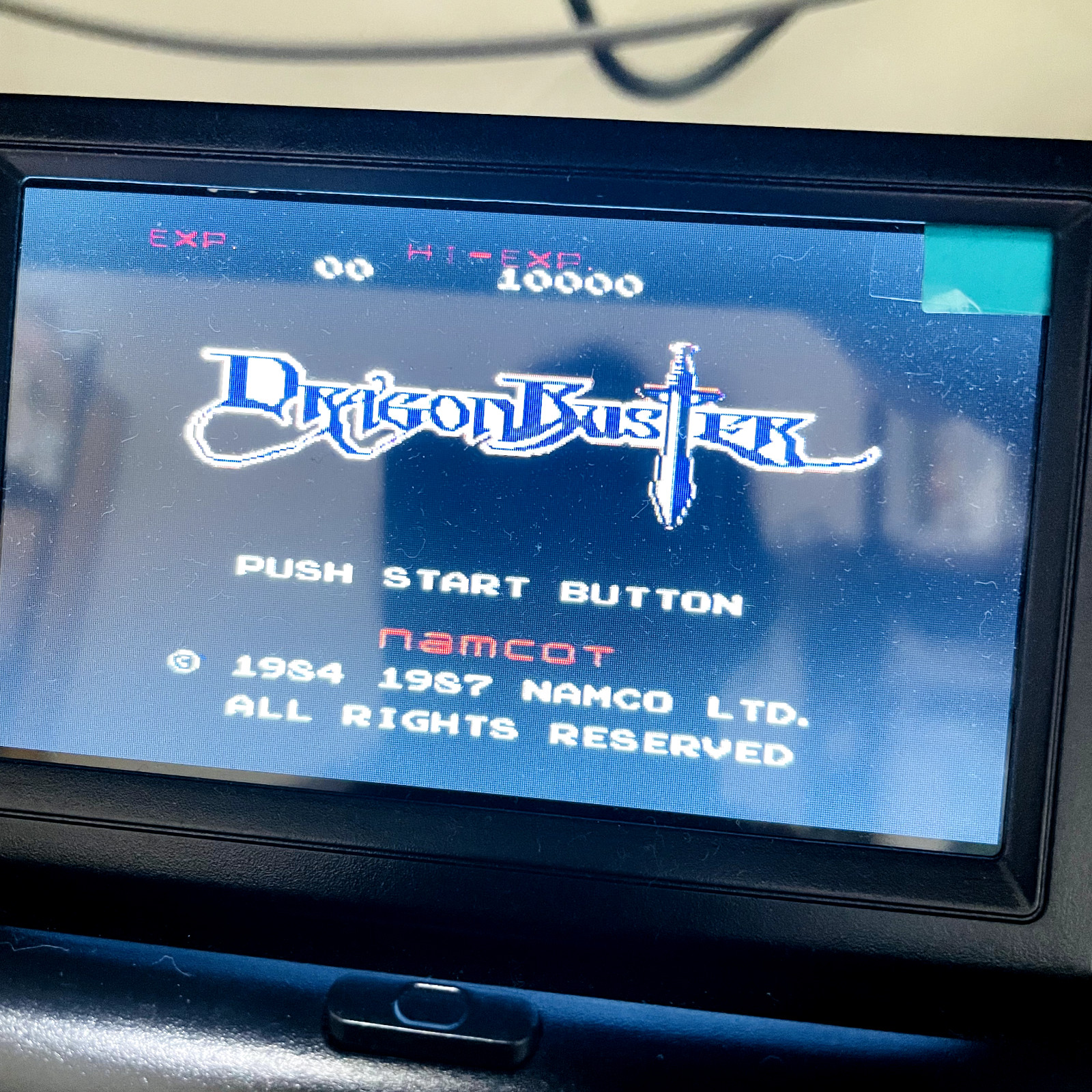 Dragon Buster Nintendo Famicom Namco 1988 Japanese Version Action Role Playing
